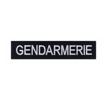 Bande Gendarmerie brodée