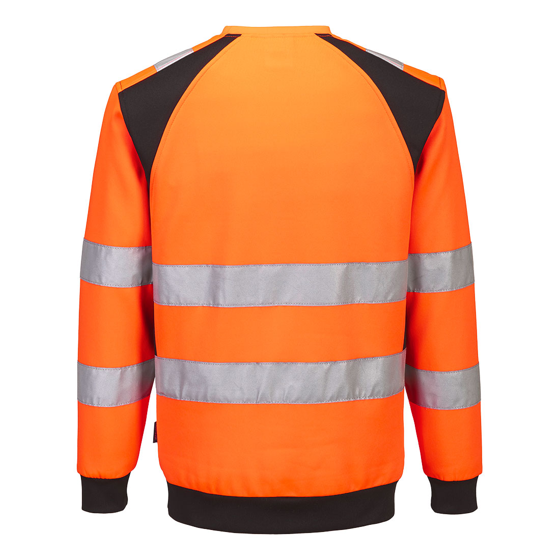 CD805OBR R Sweat HV éco-conçu WX2 Orange/Noir Sweat HV éco-conçu WX2 Orange/Noir – Image 2