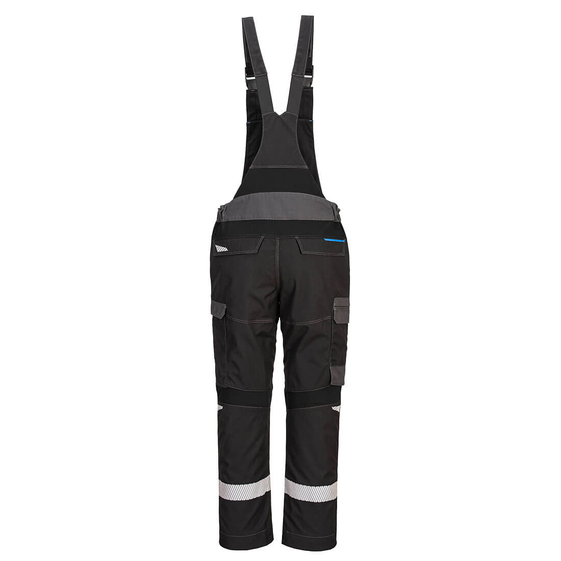 FR405BKR R Cotte à bretelles Modaflame WX3 Noir Cotte à bretelles Modaflame WX3 Noir – Image 2