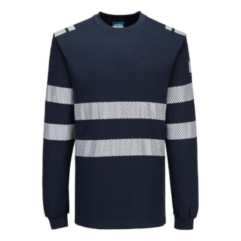 Tee shirt ML Modaflame PW3 HV Marine