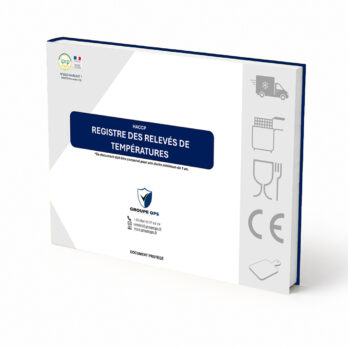 Registre de relevé des températures HACCP