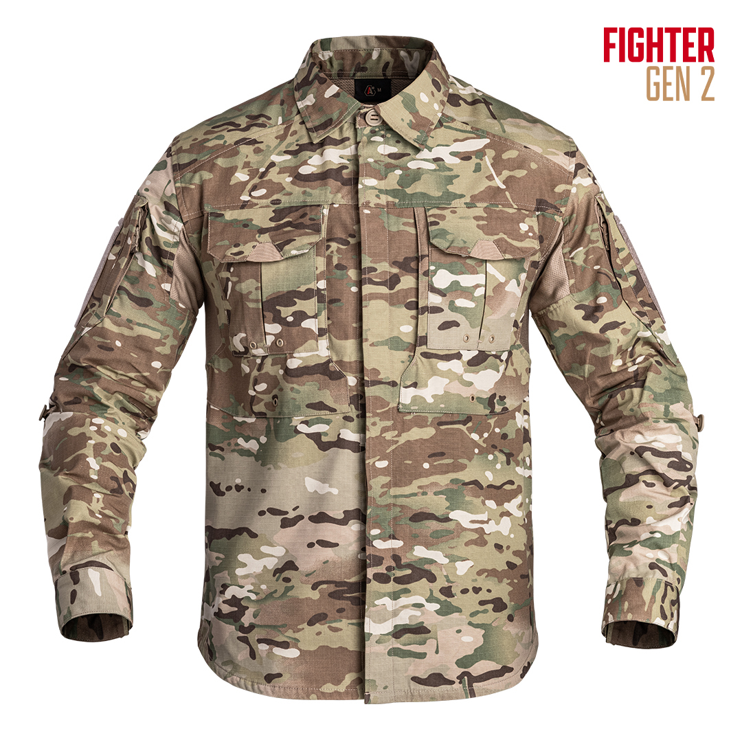 01.202529v1 2 Chemise FIGHTER GEN 2 MultiCam® CHEMISE FIGHTER GEN 2 MULTICAM® - XS