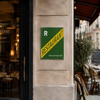 Panneau LICENCE RESTAURANT