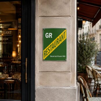 Panneau LICENCE GRAND RESTAURANT