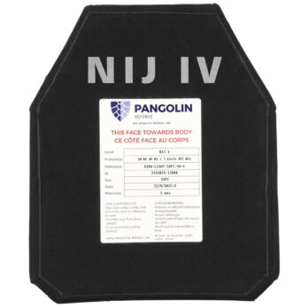 Plaque Balistique Rigide NIJ 4 / VPAM 10