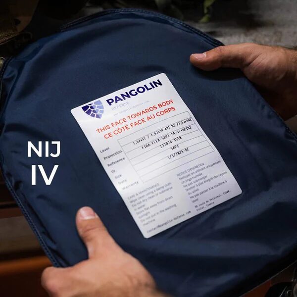 Plaque balistique flexible NIJ 4