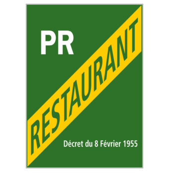 Panneau LICENCE PETIT RESTAURANT